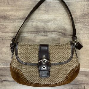 Vintage Monogram Coach Hobo HandBag 🤎